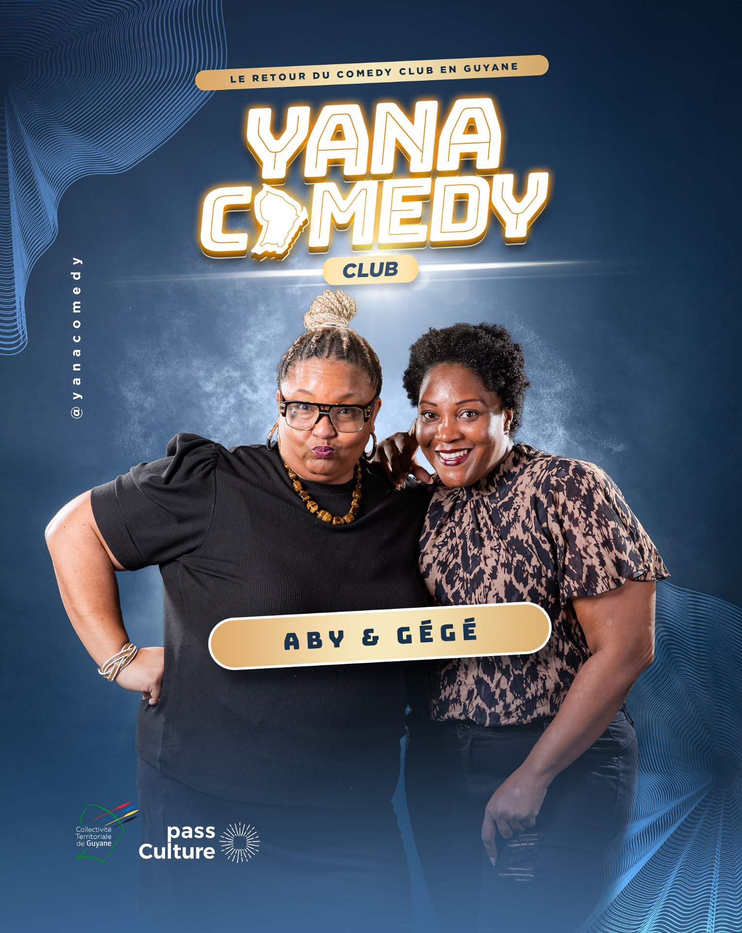 Portrait YANA Comedy — Aby & Gégé