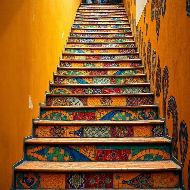 Rio de Janeiro, Brésil — escalier Selarón
